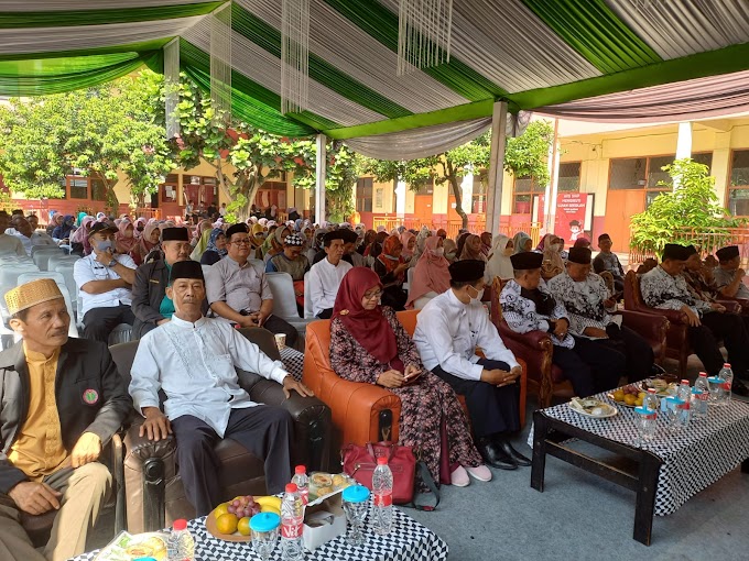 Jalin Silaturahmi Antar Guru, PGRI Kecamatan Bojongsari Halal Bi Halal
