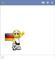 Germany football smiley