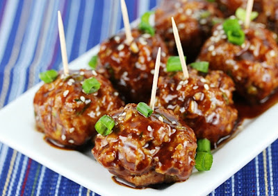 Hoisin Meatballs 