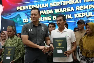 Pengembangan Kawasan Terpadu Rempang Eco-City, Menko AHY Apresiasi Kinerja BP Batam