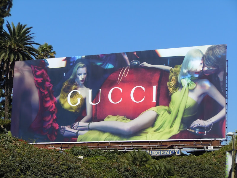 Gucci Fall 2011 billboard