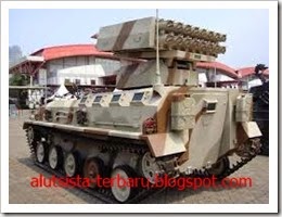 Tank SBS, tank terbaru, buatan pindad, roket