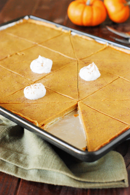 Pumpkin Slab Pie image