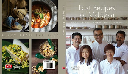 Cover of ‘Lost Recipes of Malaysia’ (draft copy)