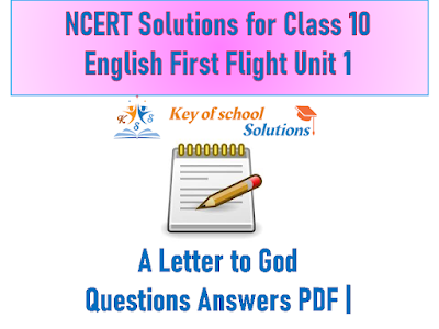 class 10 english chapter 1 question answers pdf