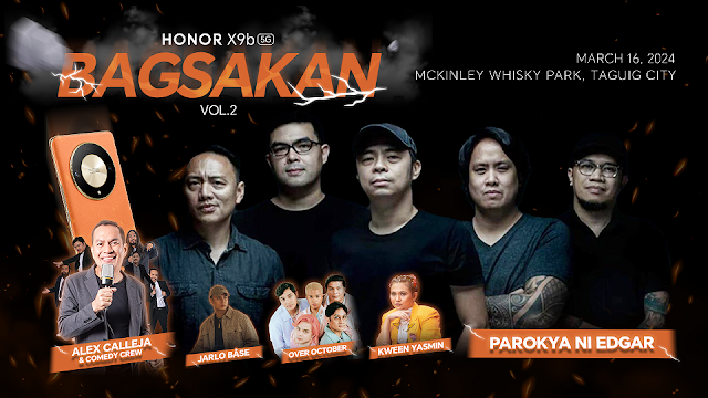 HONOR X9b 5G Bagsakan Concert Parokya ni EdgarWatch It Live March 16