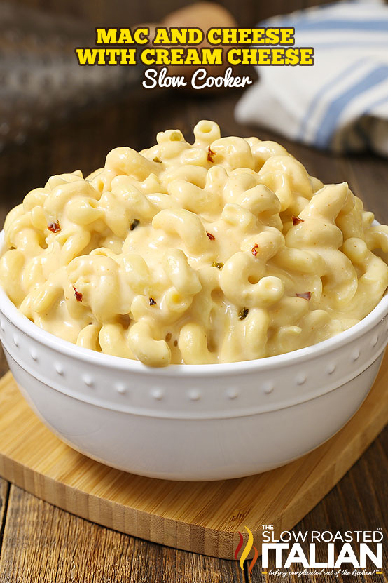 Mac and cheese with cream cheese