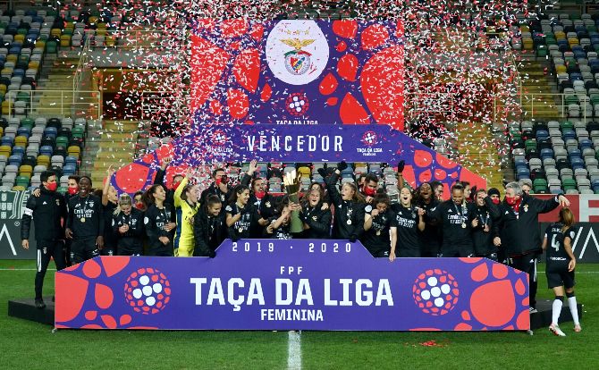 Benfica conquista Taça da Liga Feminina 2019/20
