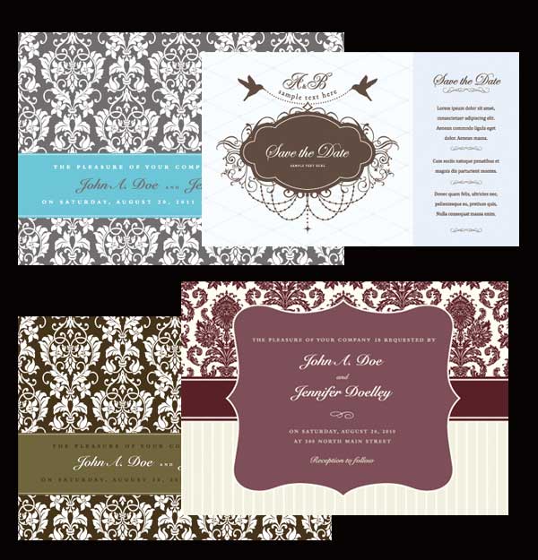 western-wedding-cards