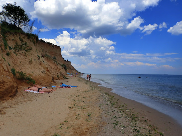 Plaża nieopodal Odessy