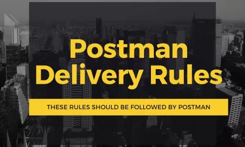 Postman Delivery Rules