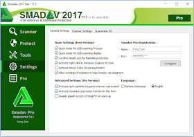  Smadav sekarang kembali update dengan versi paling gres adalah rev Smadav Pro 2017 Rev. 11.6.5 Terbaru Full Serial Number