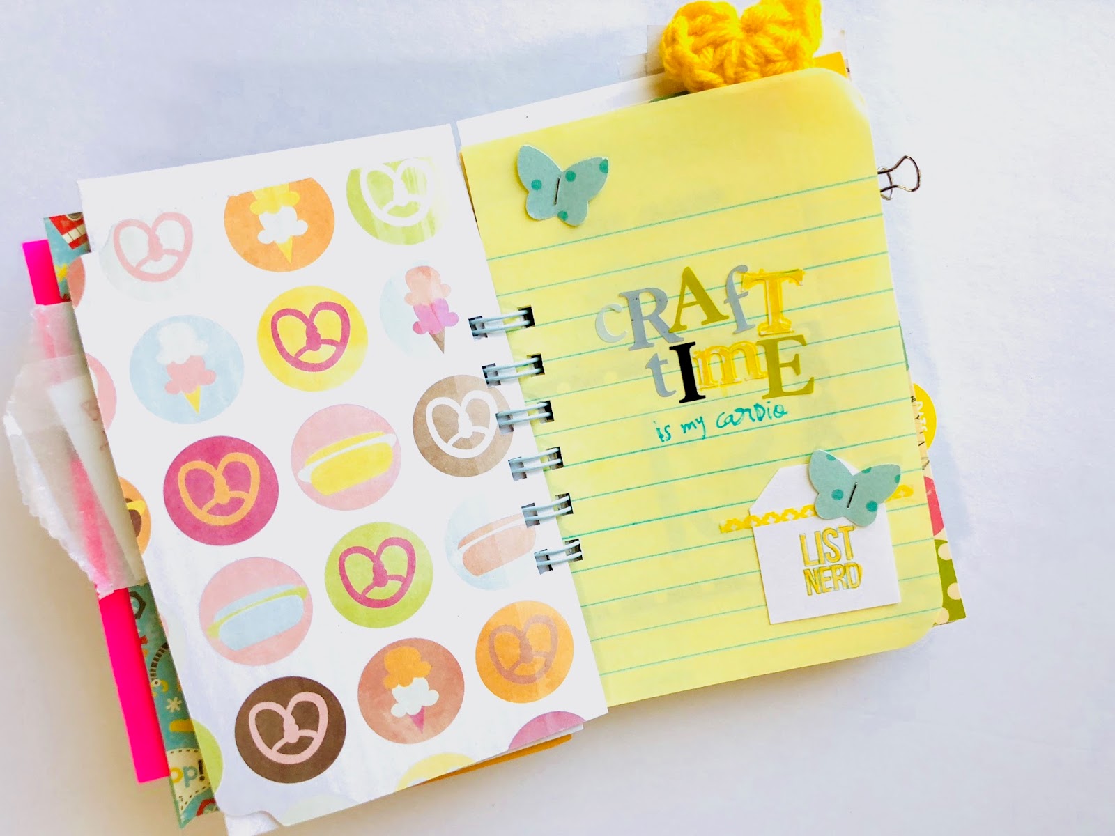 #lists #things to do every weekend #listmaker #30lists #smashbook #mini album #mini book