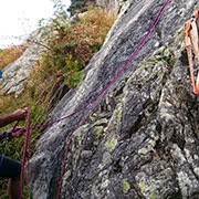 Escalada en Panticosa, Vía del Nano, Espolón Rebollón