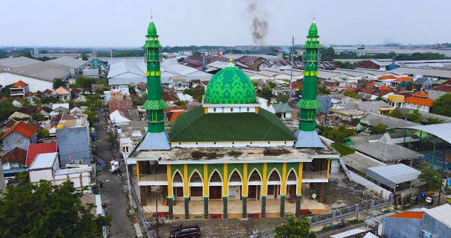 motif kubah masjid