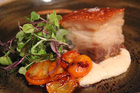 Crispy Berkshire pork belly at Alden & Harlow