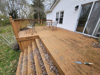 The #riverdeck a project where Kong Armor Deck Painters  Burlington KY picture