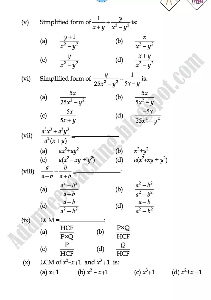 algebraic-manipulation-mathematics-class-9th-text-book