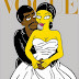 Kim Kardashian y Kanye West fueron transformados en Los Simpsons (Fotos)