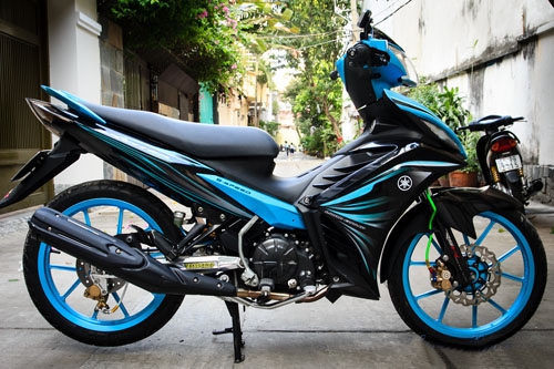 Sơn xe Yamaha Exciter chuyên nghiệp tại Tphcm