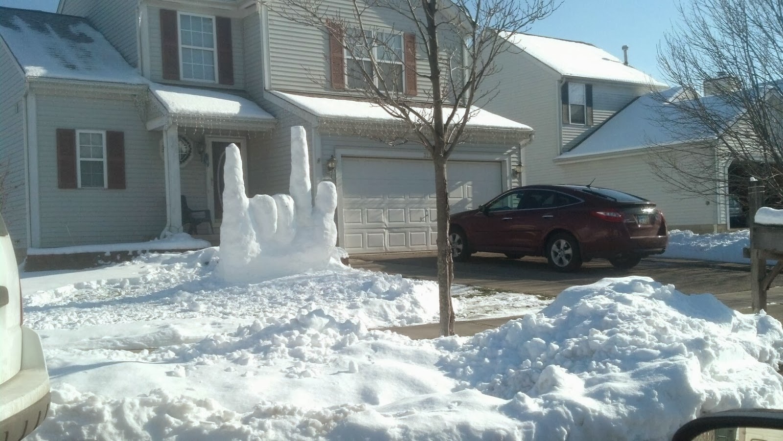 Snow that wants you to rock on.