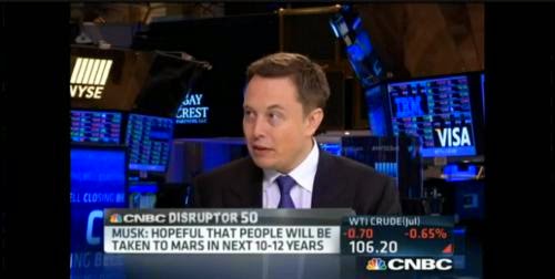 Elon Musk Plans To Put Man On Mars In The Next 10 Years