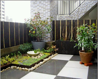 Small Garden on Minimalist Home