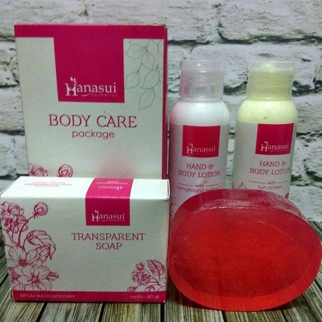 Paket Hanasui Body Care 3In1 Bpom