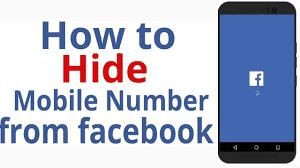 How to Hide Mobile Number on Facebook?