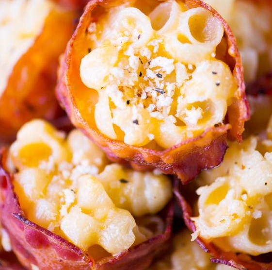 Bacon Mac and Cheese Bites #appetizer #dinner