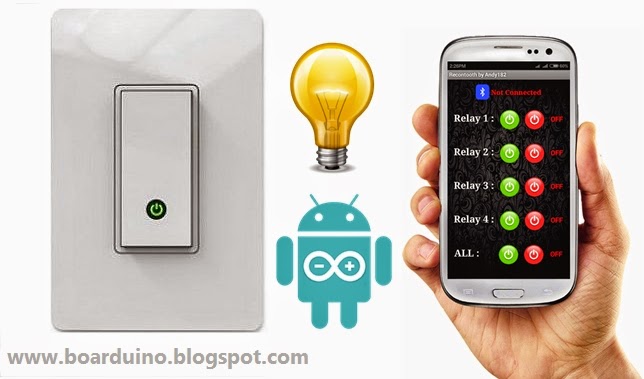 Menyalakan Lampu dengan Android dan Arduino | BoArduino