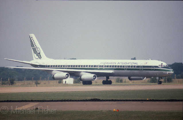 N801EV DC-8-52 Evergreen International 1978