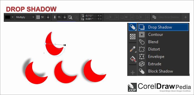 Tutorial 7 Cara Memberi Efek Pada Objek CorelDRAW