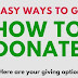 How to Donate