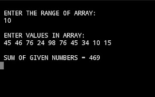 C program to find Sum of numbers in array using pointer | My CS Tutorial