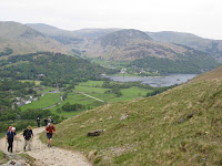 On the path out of Patterdale