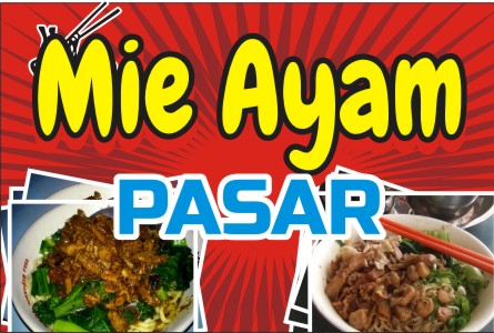 Download Gratis Contoh Spanduk  Mie  Ayam  Format CDR  KARYAKU