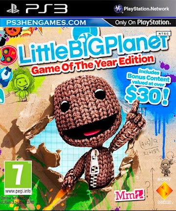 Little Big Planet: Game of the Year Edition [NO HAN] [PKG/Carpeta] [HEN/CFW] [BCES00611 / BCUS98208] PS3