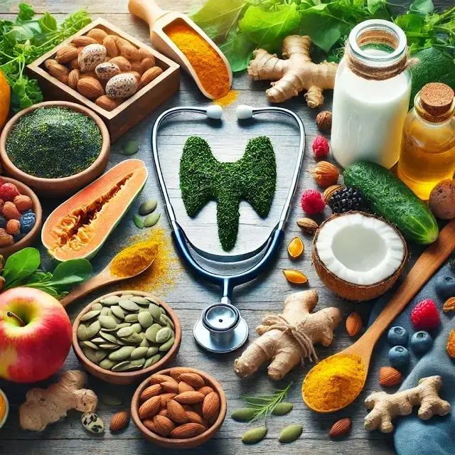 Unlock Thyroid Wellness: Top 10 Metabolism-Boosting Superfoods for Hypothyroidism & Hyperthyroidism Relief, Energy & Weight Management.