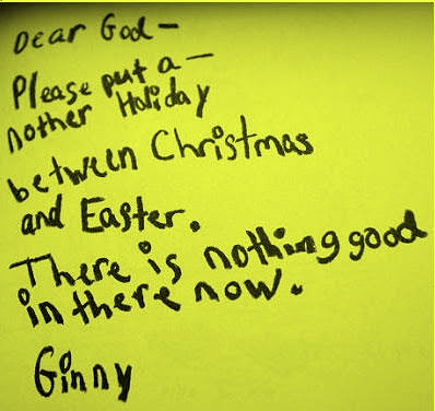 funny notes. Funny Post-it notes for God