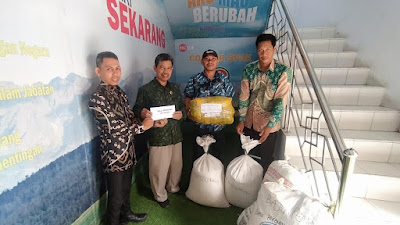 MTs Bontosunggu serahkan Donasi Kemanusiaan Untuk Korban Bencana Sulsel