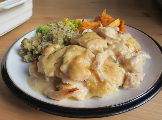 Chicken & Dumpling Casserole for Two