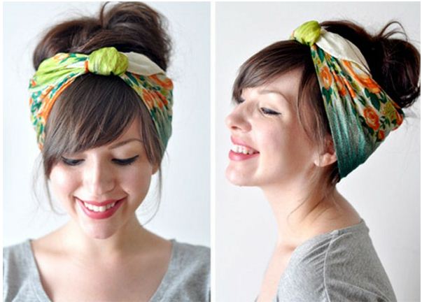 Love My Hairstyle How To Tie A Hair Scarf