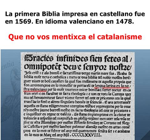 Biblia en valencià, 1478, de lengua latina en la nostra valenciana per lo molt reuerens micer bonifaci ferrer