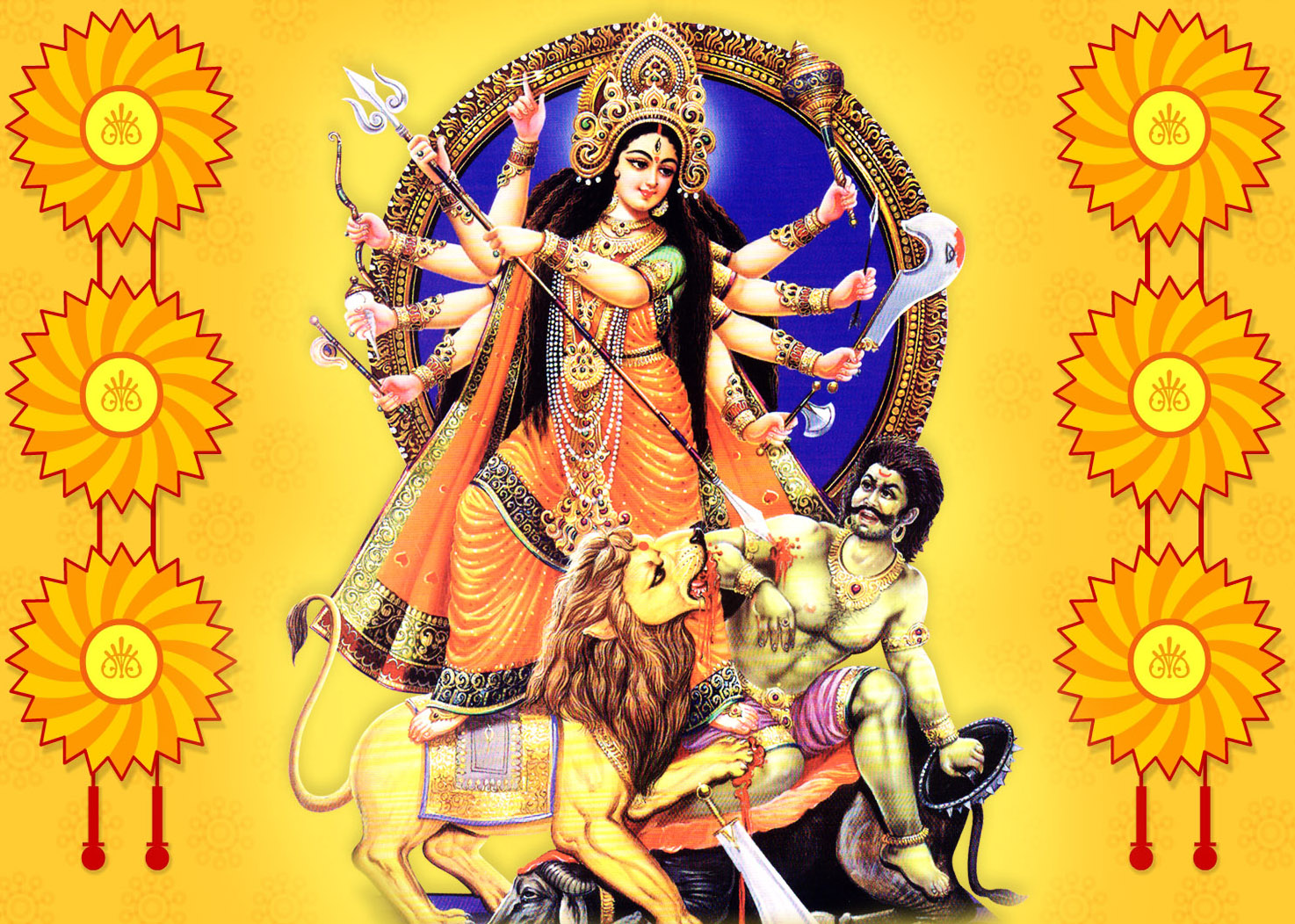 15+ Beautiful Durga Maa HD Images, माँ दुर्गा इमेज ...