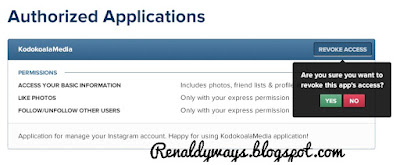 Cara Mencabut Izin Aplikasi Di Instagram