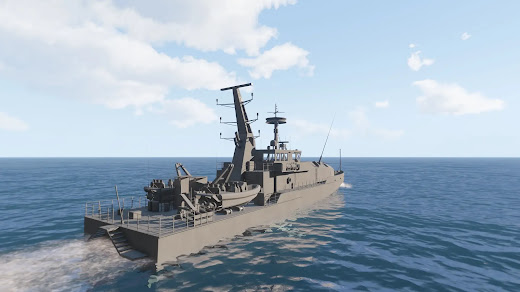 Arma3に架空の哨戒艇を追加するMaritime Patrol MOD