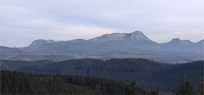 Anboto y su cresta visto desde Eneabe