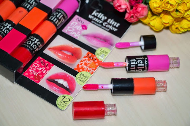 Lipgloss LANDBIS JELLY TINT 3in1 3 Warna