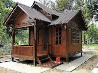 Rumah Kayu Kecil Tapi Cantik